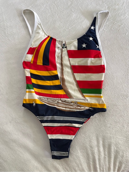 Polo Ralph Lauren Other - Polo Ralph Lauren CP 93 Regatta Women’s One Piece Swimsuit Sailboat Sailing